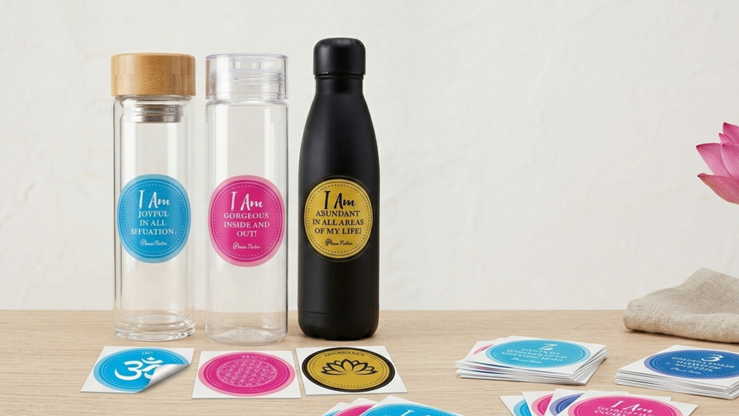 Product Highlight: Label of Love - Water Affirmation Labels