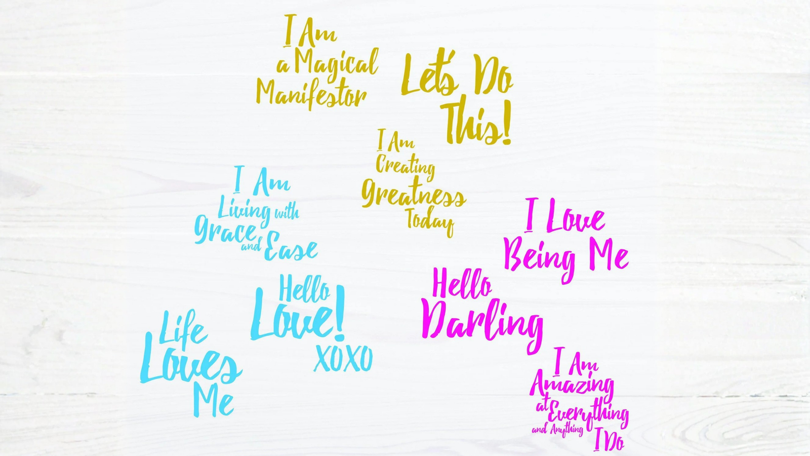Product Highlight: Mirror Mirror - Mirror Affirmation Decals
