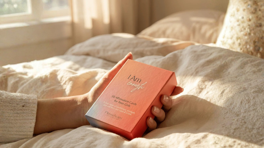 Product Highlight: I Am Enough Affirmation Cards for Teen Girls by PleaseNotes | Build Confidence and Self-Trust in the Years That Matter Most