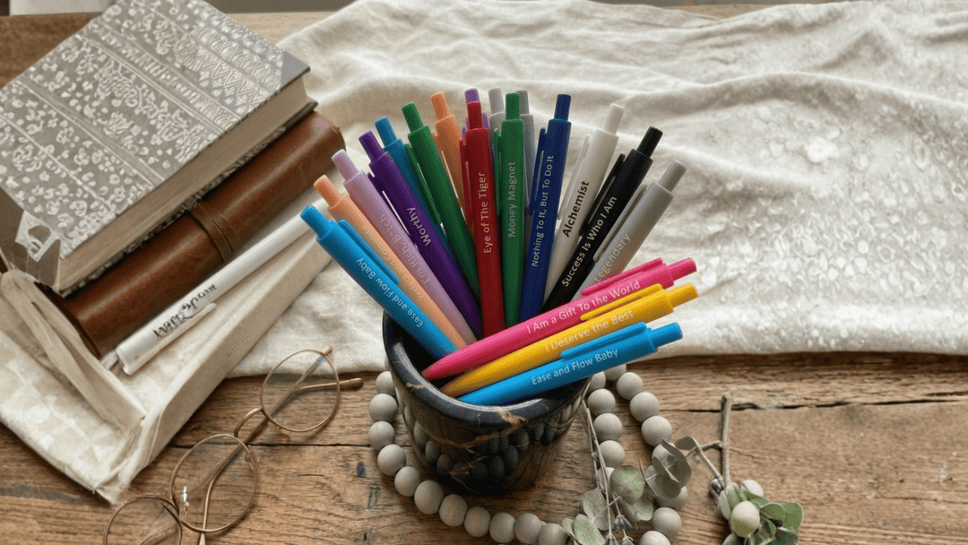 Product Highlight: Affirmation Pens for Positive Self-Talk (3-Pack) by PleaseNotes | Write With Intention Every Day