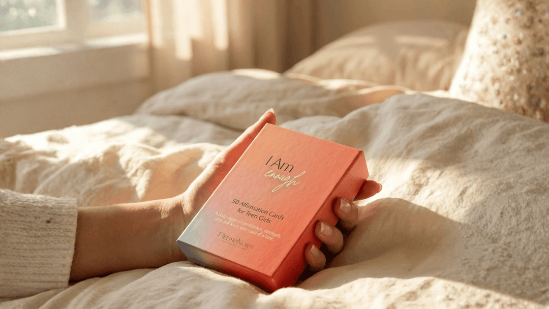Product Highlight: I Am Enough Affirmation Cards for Teen Girls by PleaseNotes | Build Confidence and Self-Trust in the Years That Matter Most