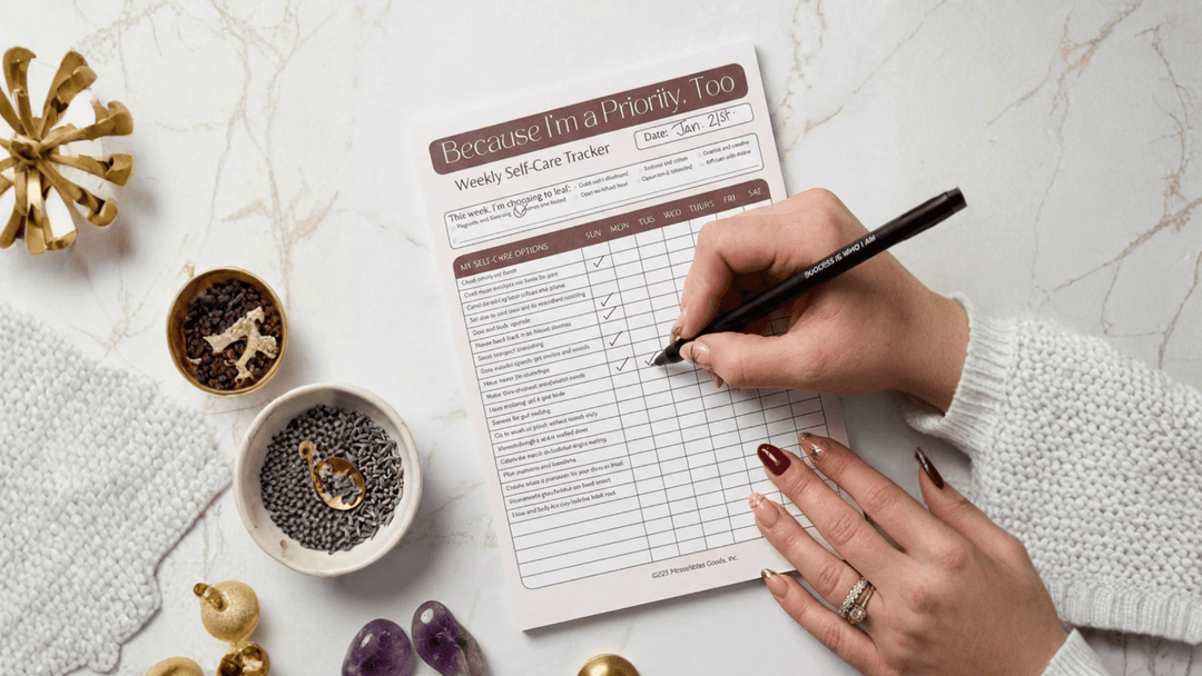 Product Highlight: Weekly Self-Care Tracker by PleaseNotes | Build Consistent Self-Care Without the Guilt
