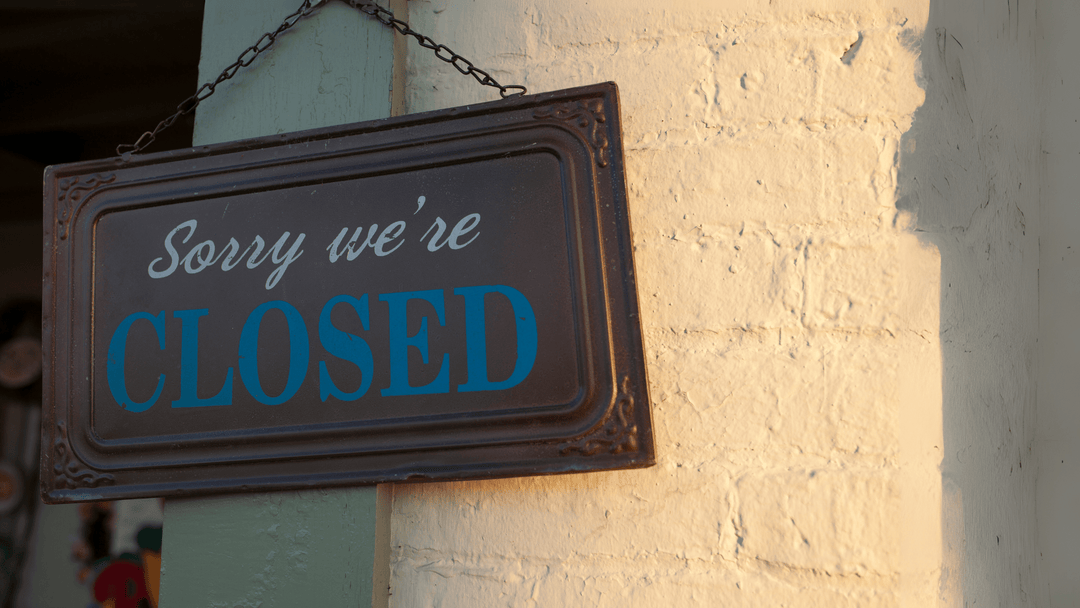 Shutting Down a Business Affirmation for Man