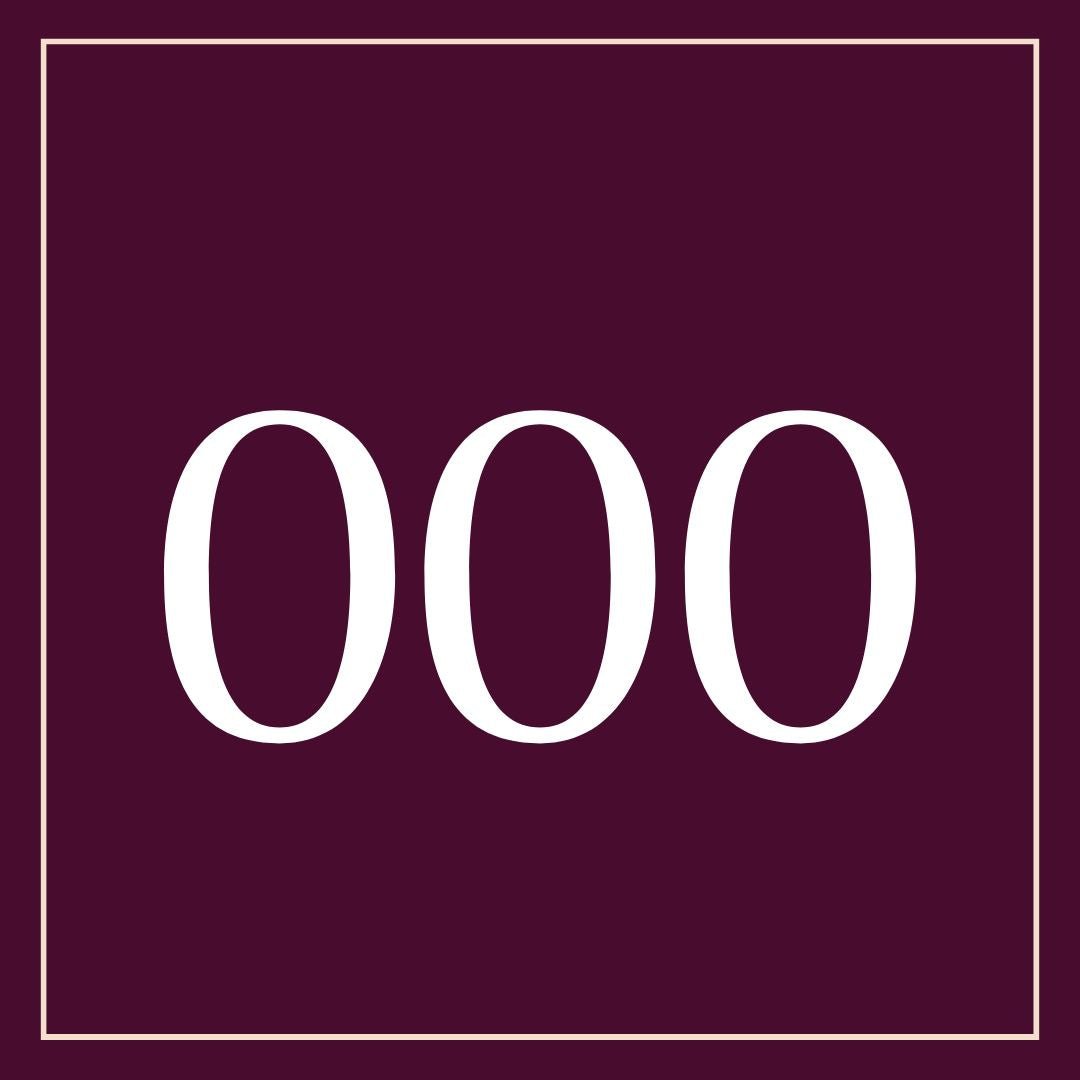 What Does 000 Mean?