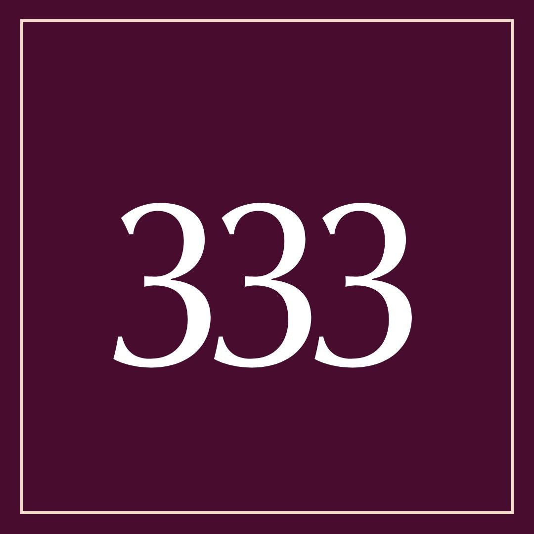 What Does 333 Mean?