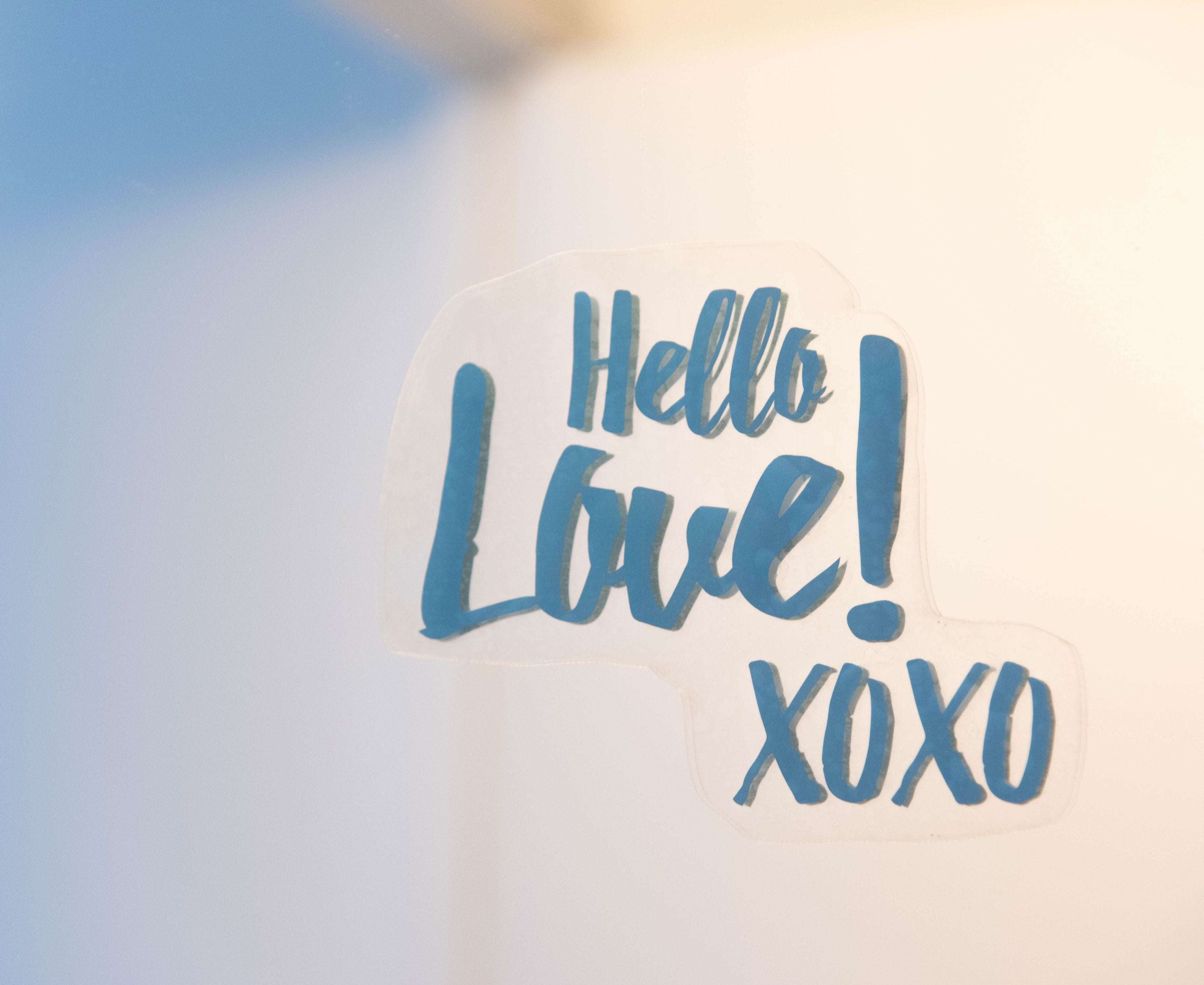 Mirror Decals and Water Bottle Labels - PleaseNotes