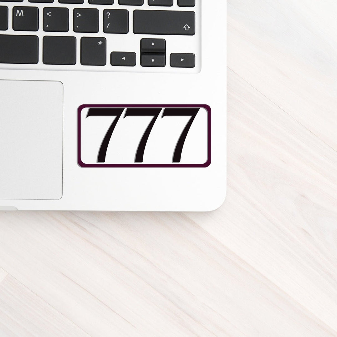 777 Sticker - PleaseNotes - Stickers