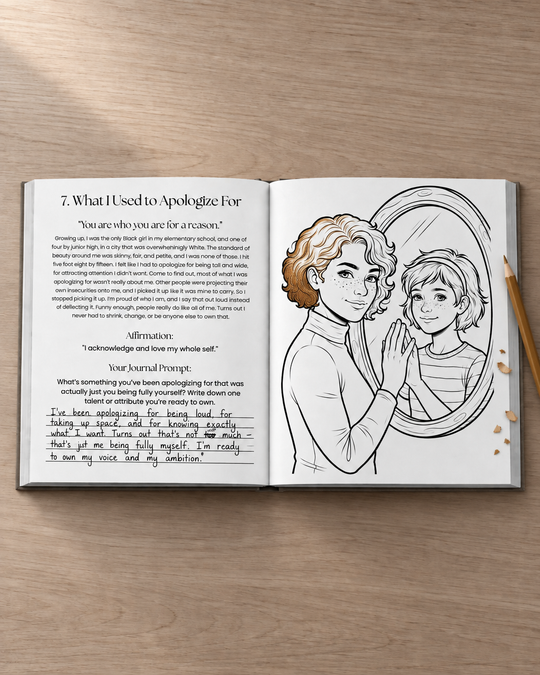 Manifest With Me: A Guided Colouring and Journaling Workbook