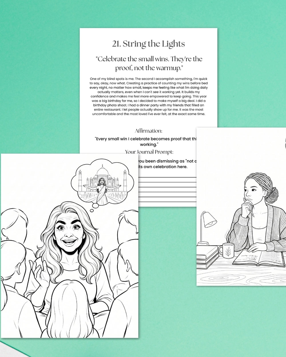 Manifest With Me: A Guided Colouring and Journaling Workbook