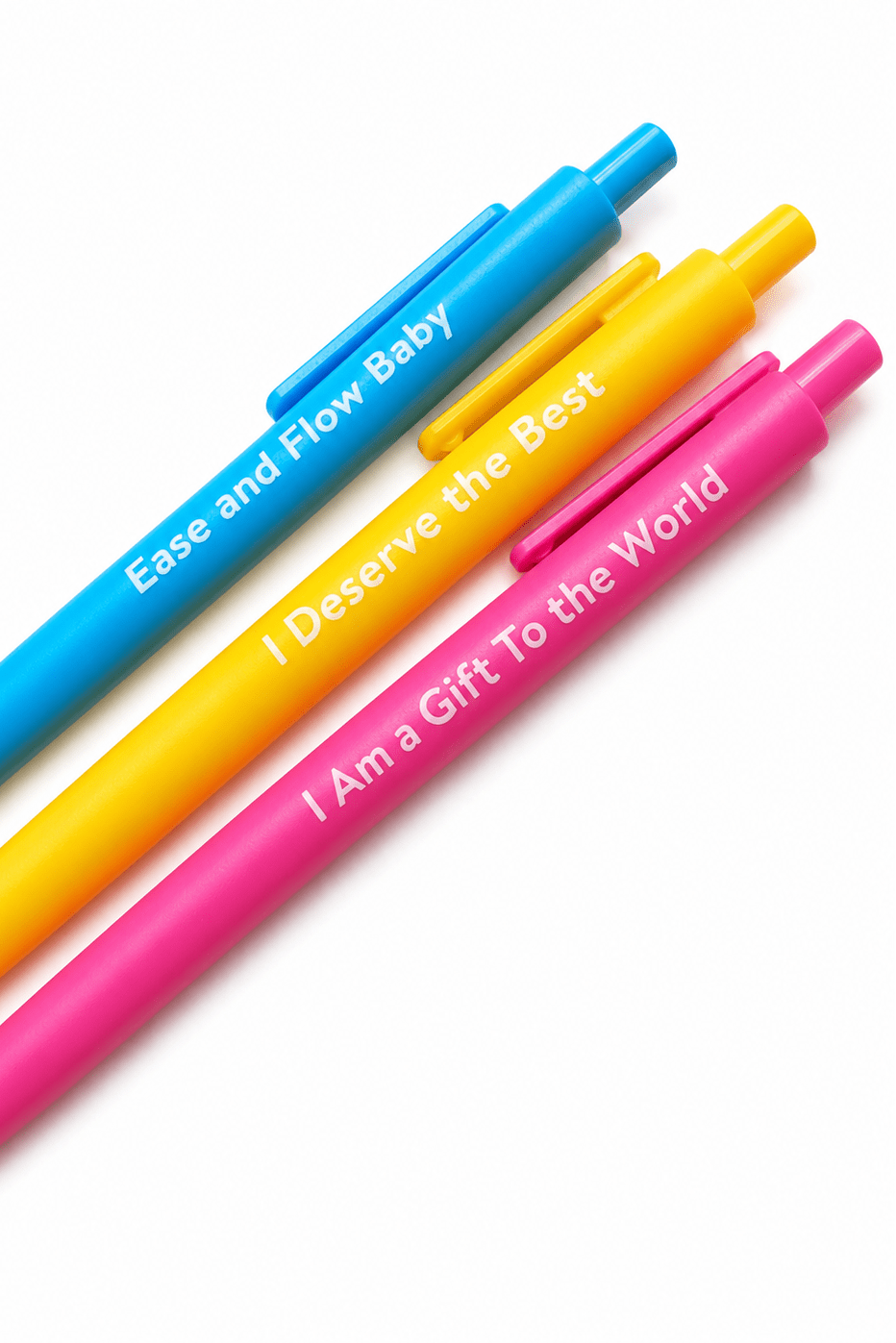 Affirmation Pens for Positive Self - Talk (3 - Pack) - PleaseNotes - Pen