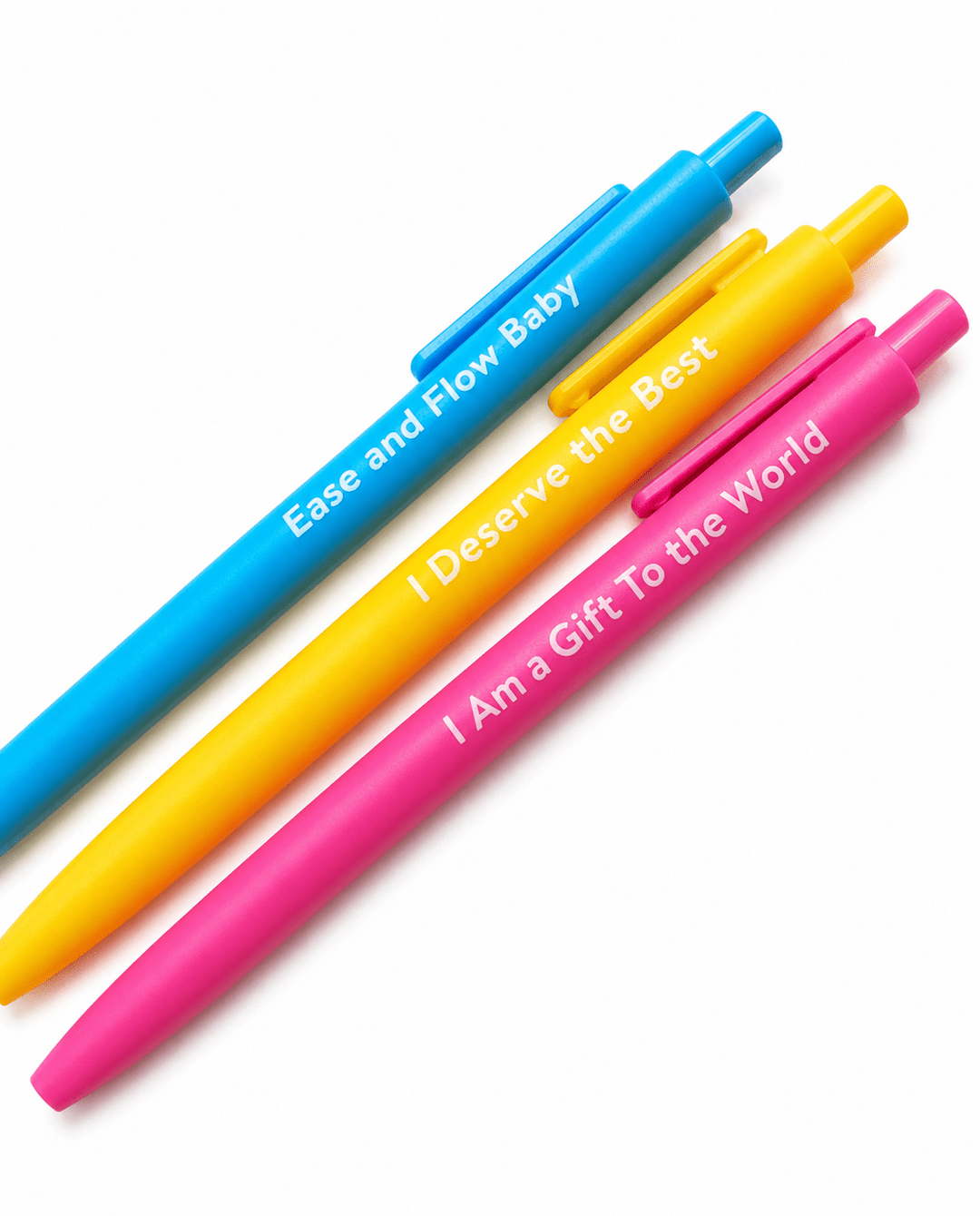 Affirmation Pens for Positive Self - Talk (3 - Pack) - PleaseNotes - Pen