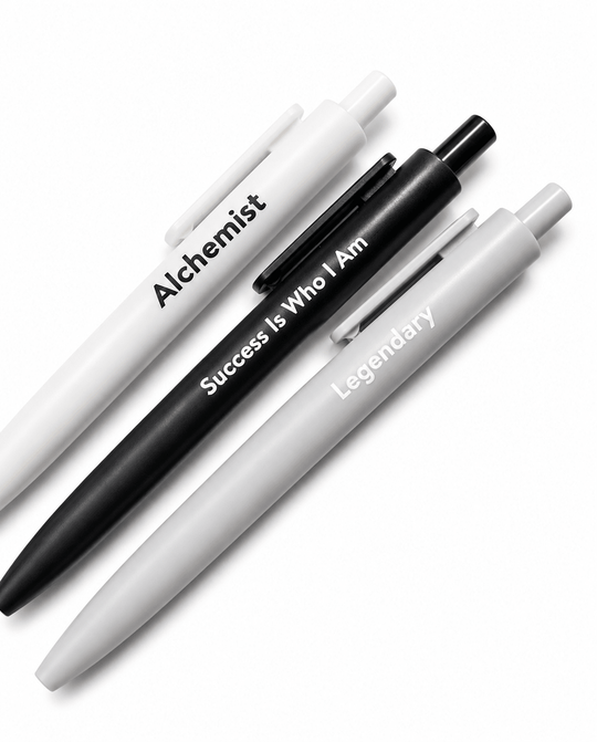 Affirmation Pens for Positive Self - Talk (3 - Pack) - PleaseNotes - Pen