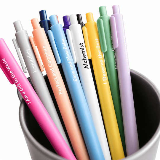Affirmation Pens for Positive Self-Talk (3-Pack) - PleaseNotes-Pen