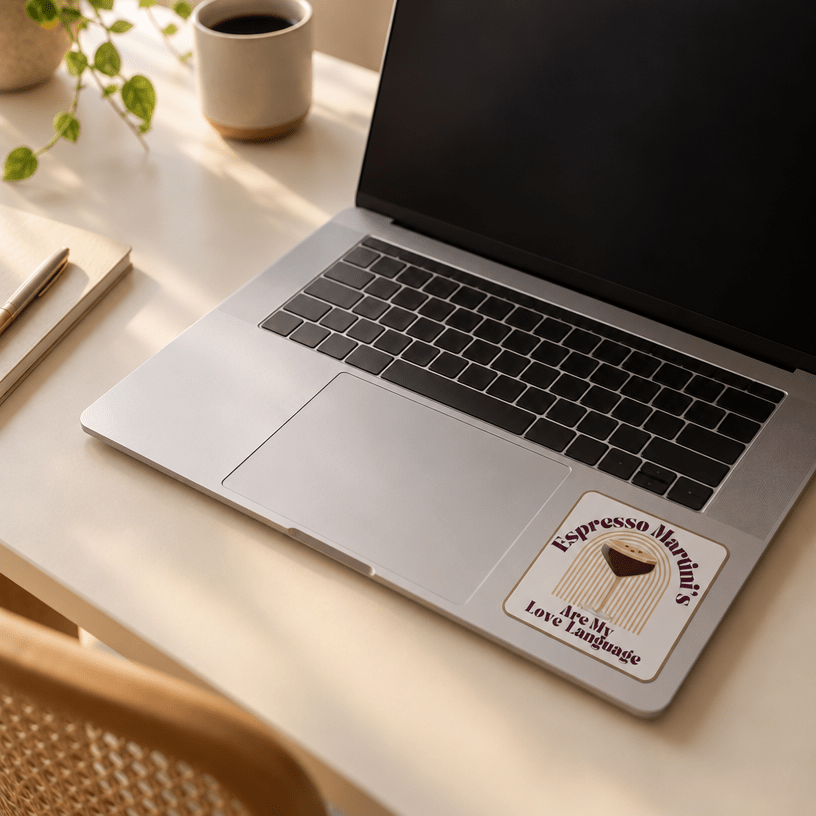 Espresso Martini's are My Love Language Sticker - PleaseNotes-Stickers