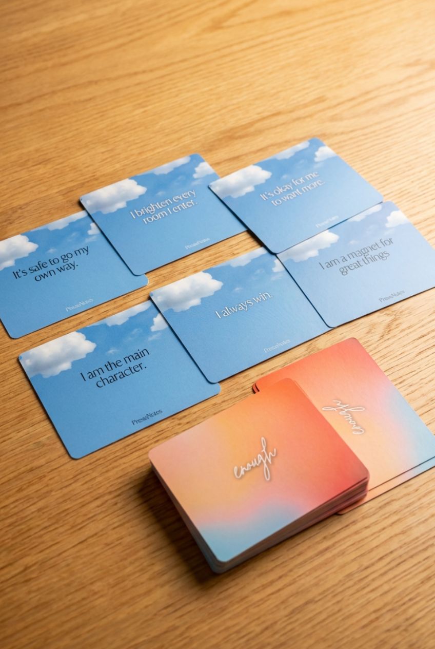 I Am Enough Affirmation Cards for Building Self Trust in Teen Girls - PleaseNotes - 