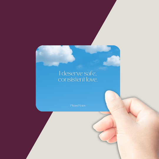 I Am Enough Affirmation Cards for Teen Girls - PleaseNotes - 