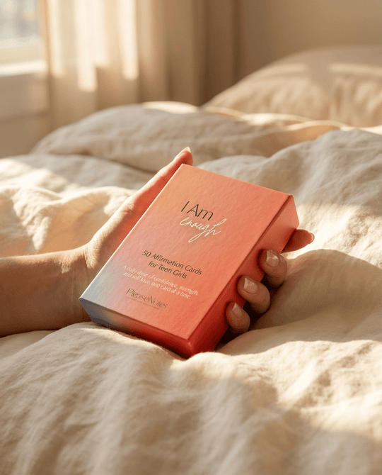 I Am Enough Affirmation Cards for Teen Girls - PleaseNotes - 