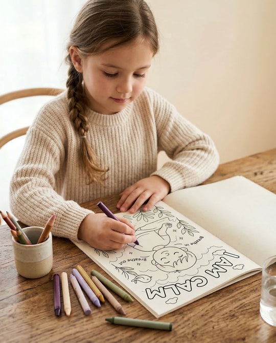 "My Feelings Matter!" Affirmation and Activity Colouring Book for Emotional Awareness - PleaseNotes - 