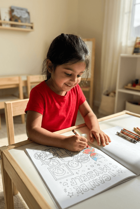 "My Feelings Matter!" Affirmation and Activity Colouring Book for Emotional Awareness - PleaseNotes - 