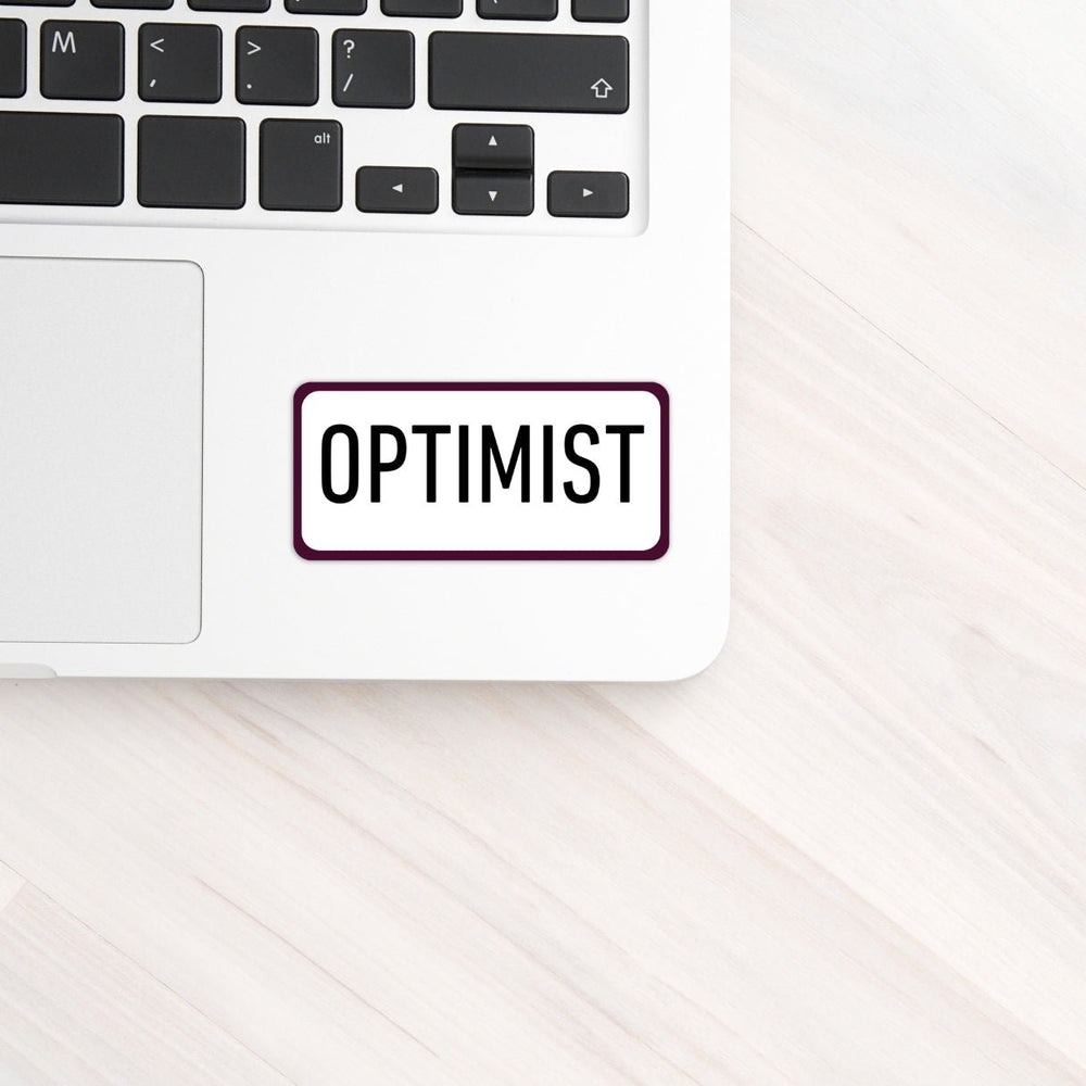 Optimist Sticker - PleaseNotes - Stickers