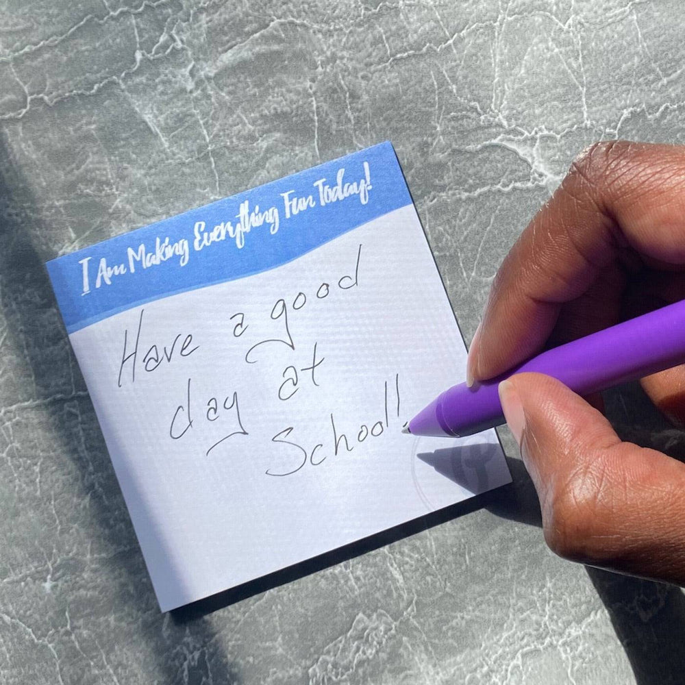 Perfect Pairing: Affirmation Pens and Sticky Notes - PleaseNotes - 