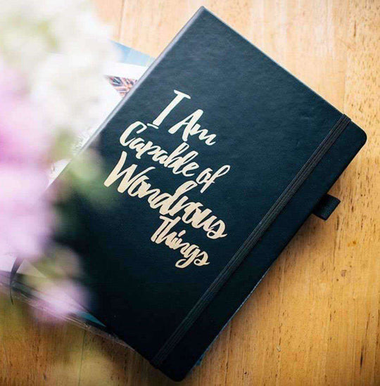 Perfect Pairings: The Clarity Journal, Affirmation Pens and Sticky Notes - PleaseNotes - Bundle