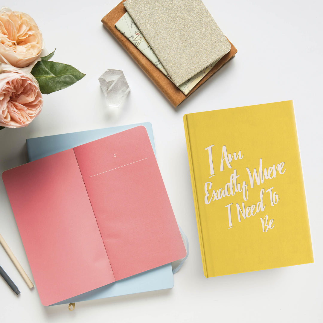 Perfect Pairings: The Guided Gratitude Journal and The Affirmation Pens - PleaseNotes - Bundle