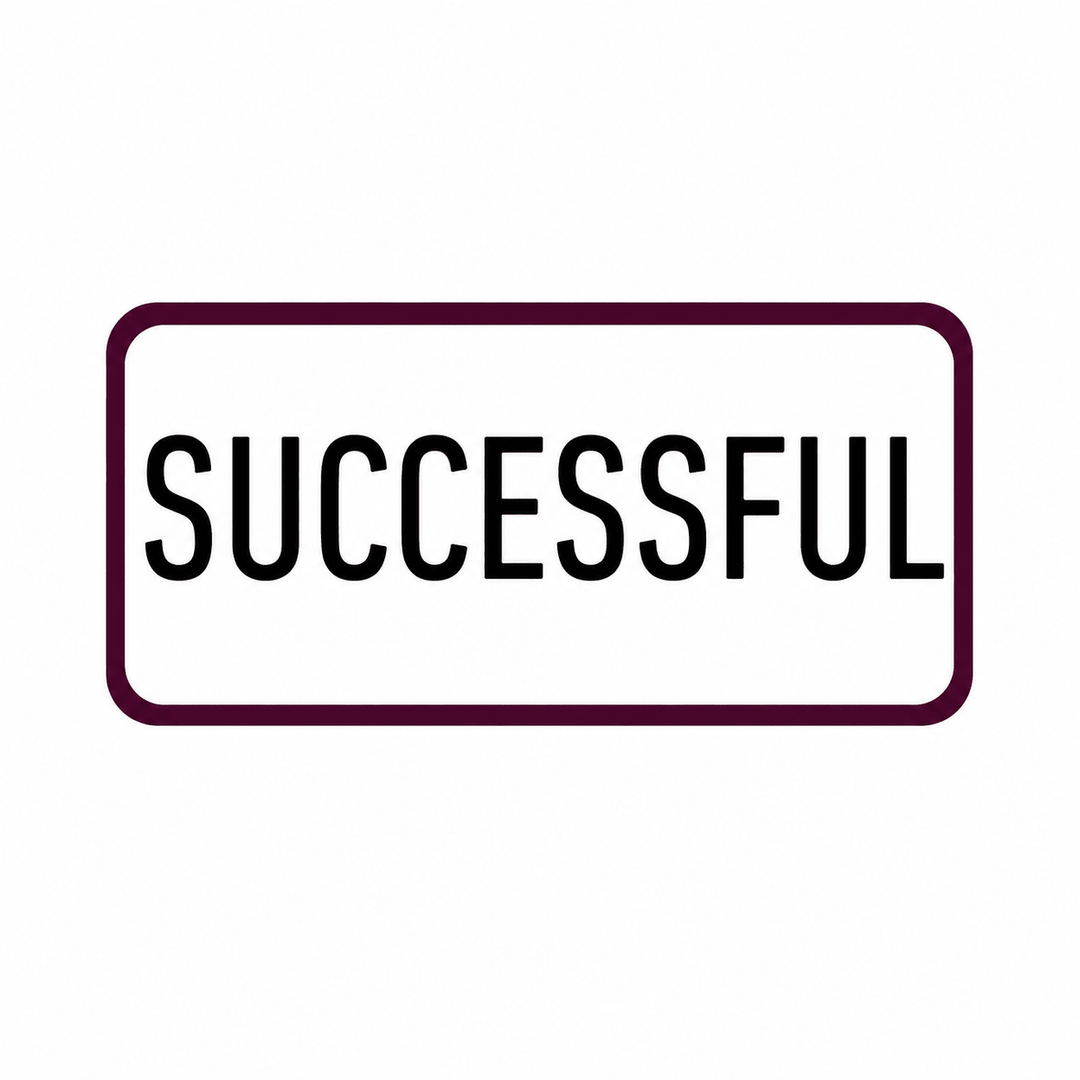 Successful Mindset Vinyl Sticker - PleaseNotes-Stickers