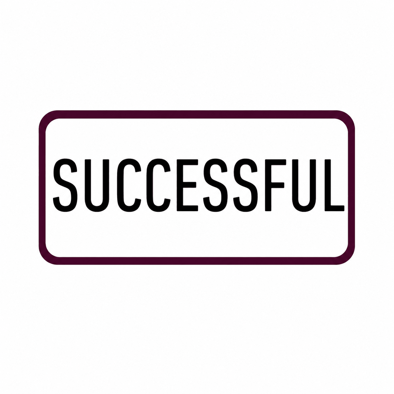 Successful Mindset Vinyl Sticker - PleaseNotes-Stickers