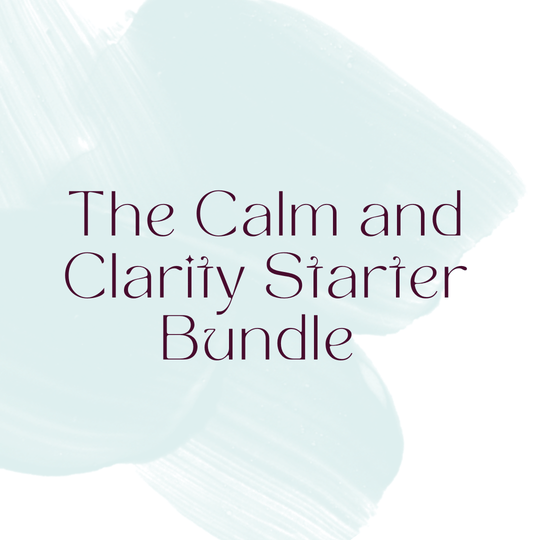 The Calm and Clarity Starter Bundle - A universal option for people who want to release stress and feel more grounded. - PleaseNotes - 