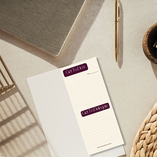 The "Done & Delegated" Notepad - PleaseNotes - Notepads