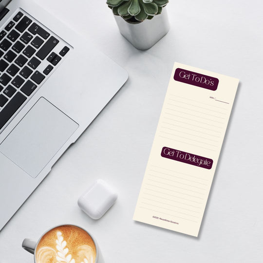 The "Done & Delegated" Notepad - PleaseNotes - Notepads