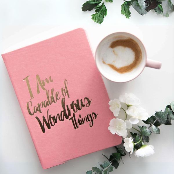 The Guided Clarity Journal - PleaseNotes - Pink Journal
