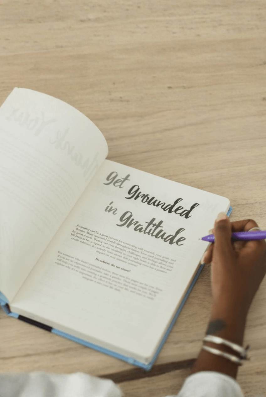 The Guided Gratitude Journal for Anxiety Relief - PleaseNotes - Journal