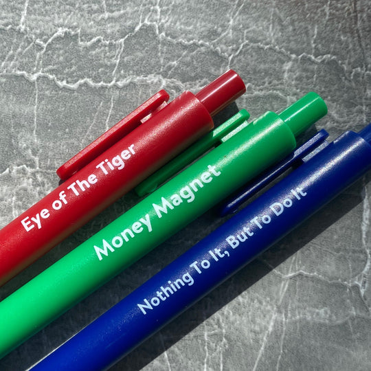 Affirmation Gel Pens - Sets of 4 - PleaseNotes-Pen