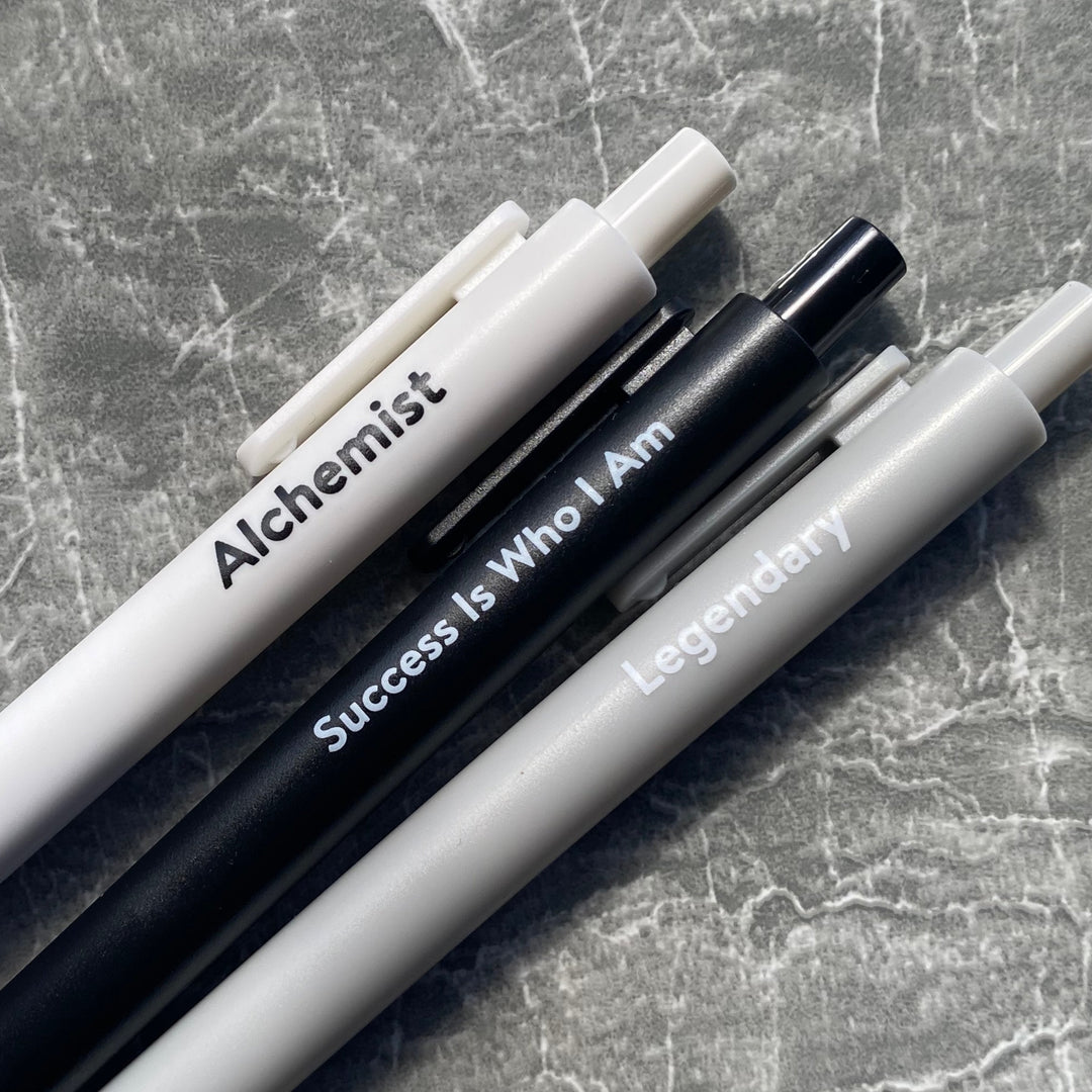 Affirmation Gel Pens - Sets of 4 - PleaseNotes-Pen