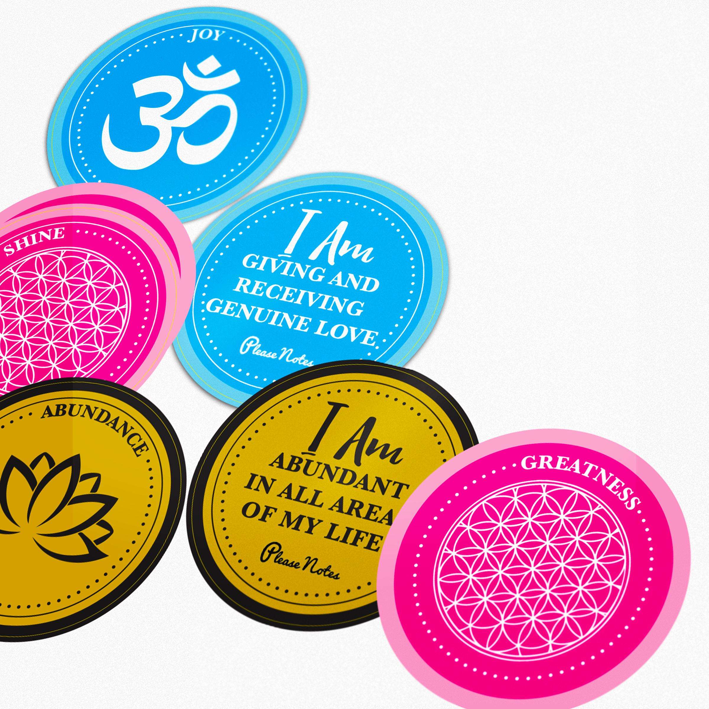 Label of Love <br>Water Affirmation Labels - PleaseNotes-Label Of Love