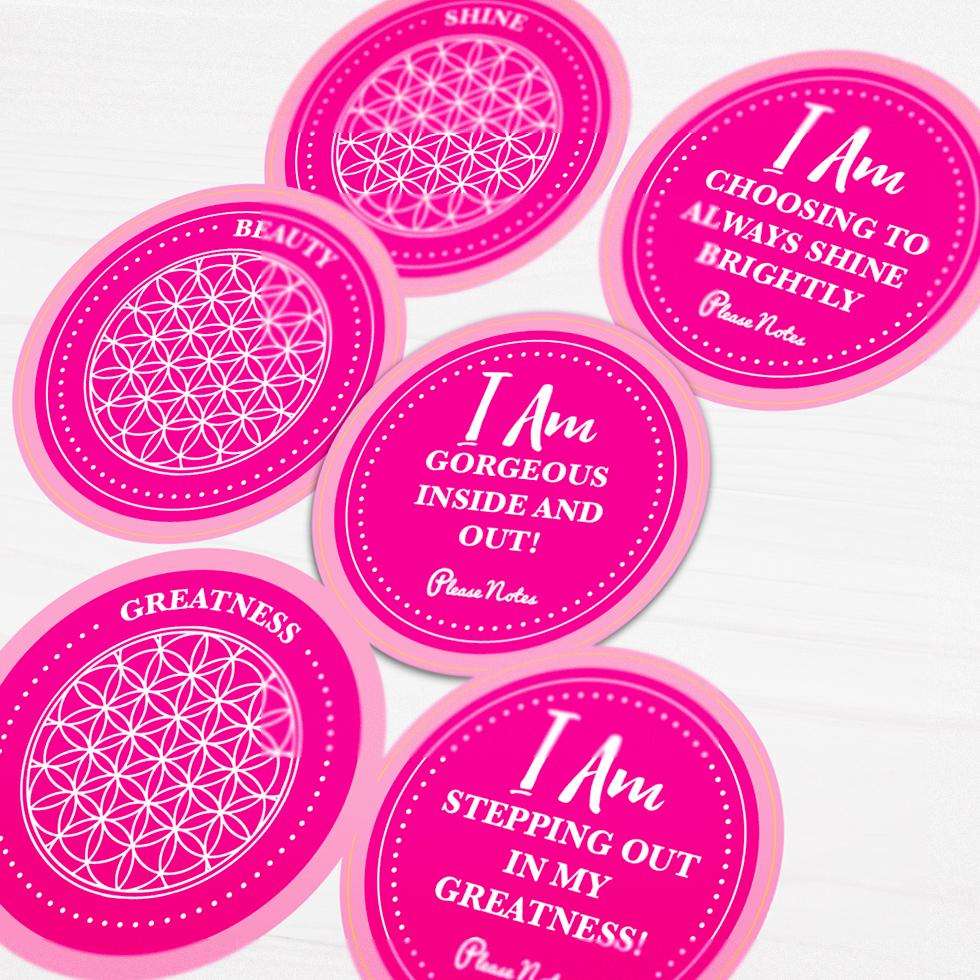 Label of Love <br>Water Affirmation Labels - PleaseNotes-Label Of Love